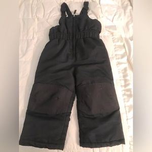 Healthtex snow pants bibs 2T black